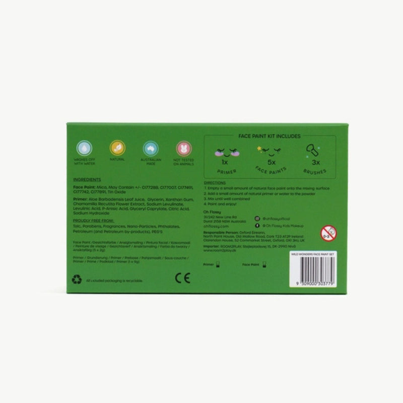 Wild Wonders Face Paint Set