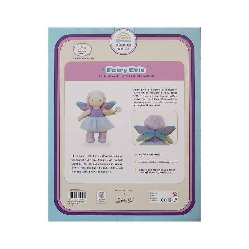 Dream Dinkum Doll - Fairy Evie with Magnet Hands