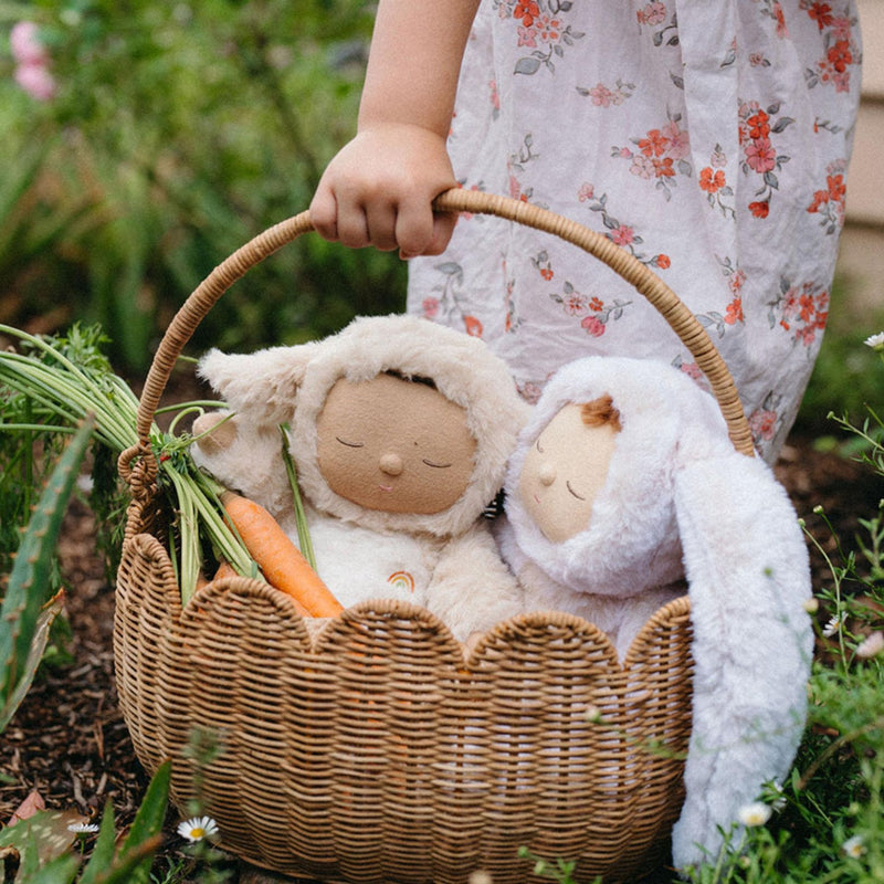 Petal Basket - Natural