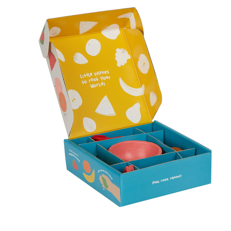 Tubbles Sensory Stones - Vibrant Veggies