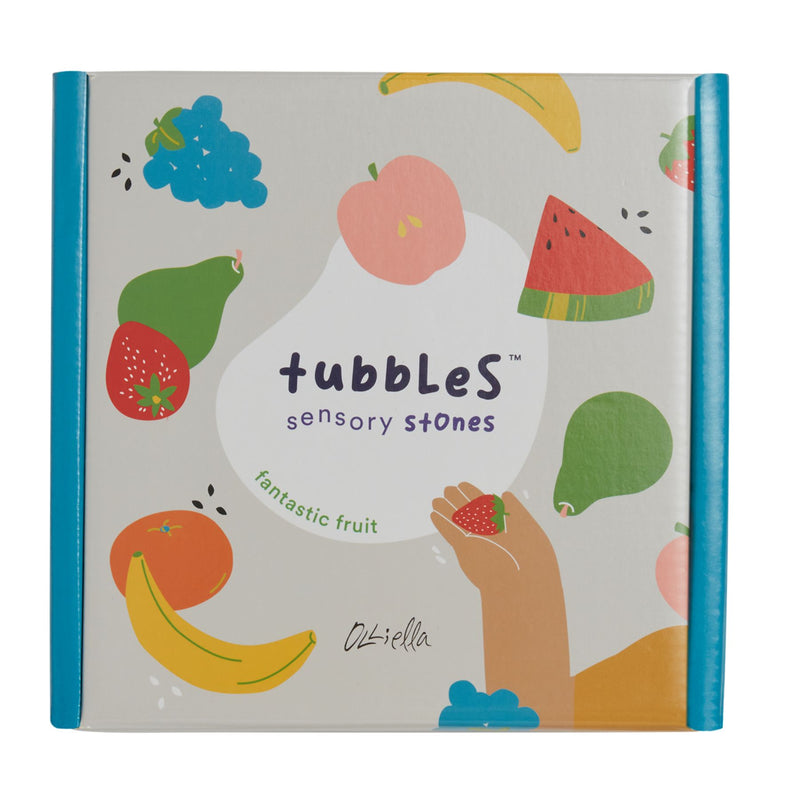 Tubbles Sensory Stones - Vibrant Veggies