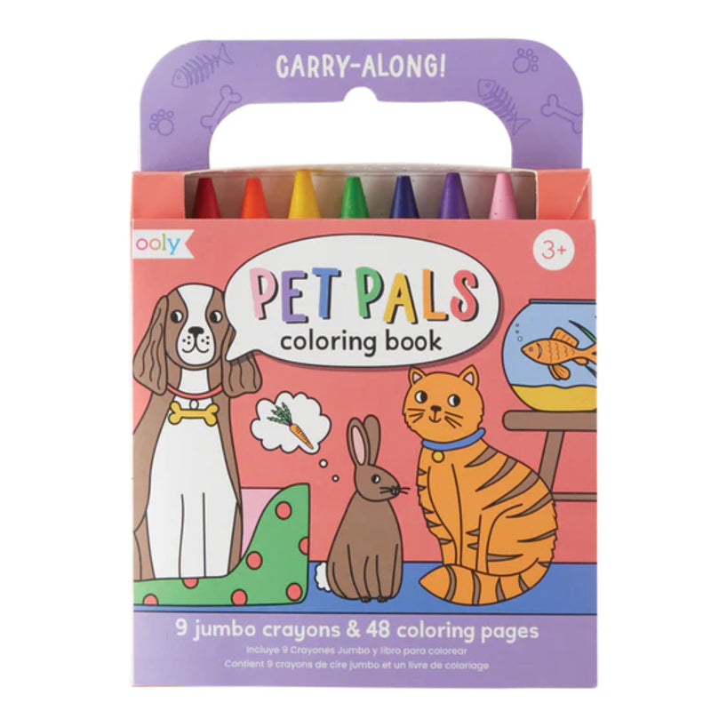 Carry Along Colouring Book Set