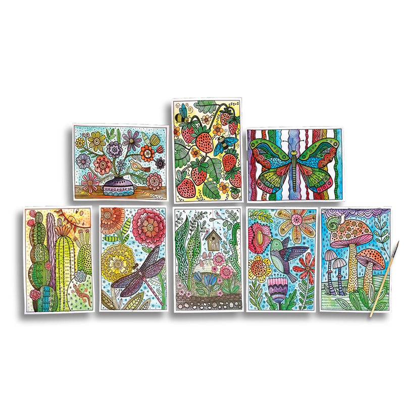 Hidden Colour Magic Paint Sheets