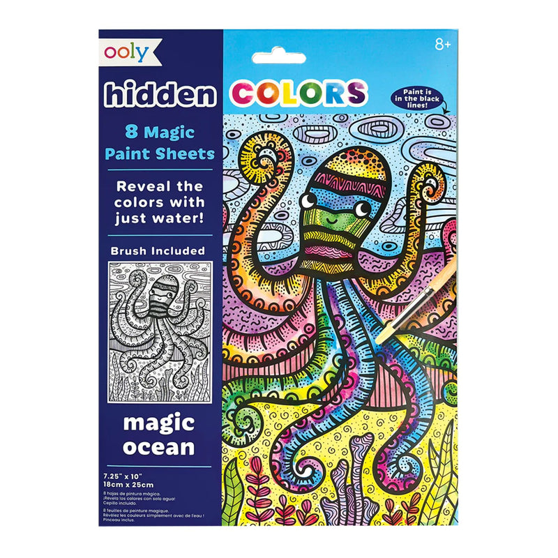 Hidden Colour Magic Paint Sheets