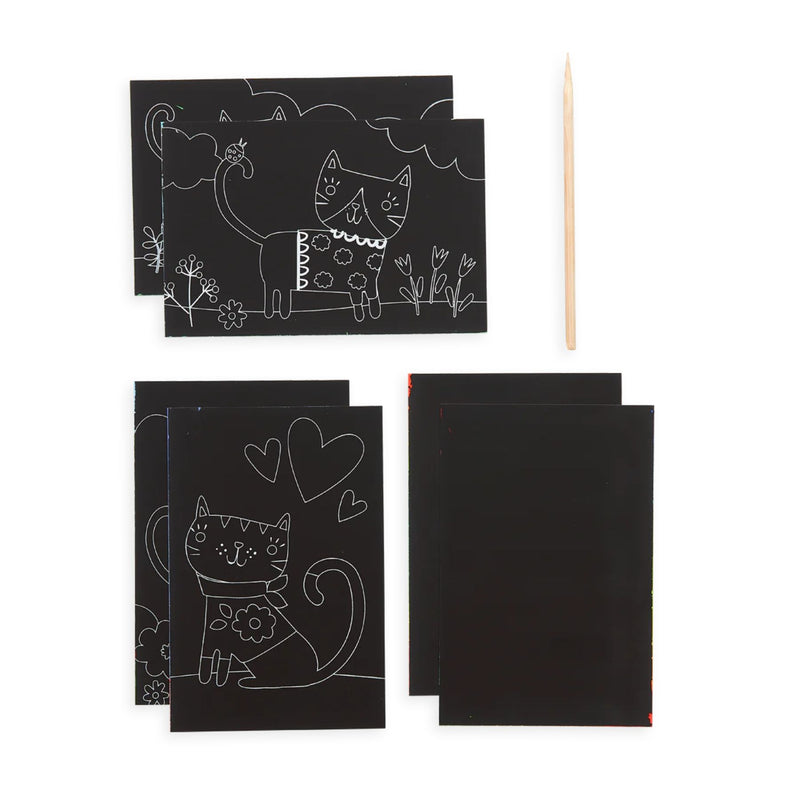 Mini Scratch + Scribble Art Kit