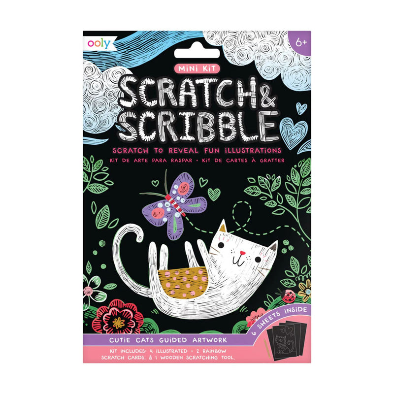 Mini Scratch + Scribble Art Kit