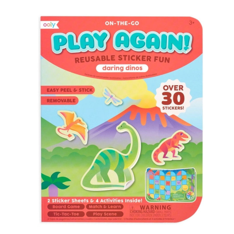 Play Again! Reusable Sticker Fun