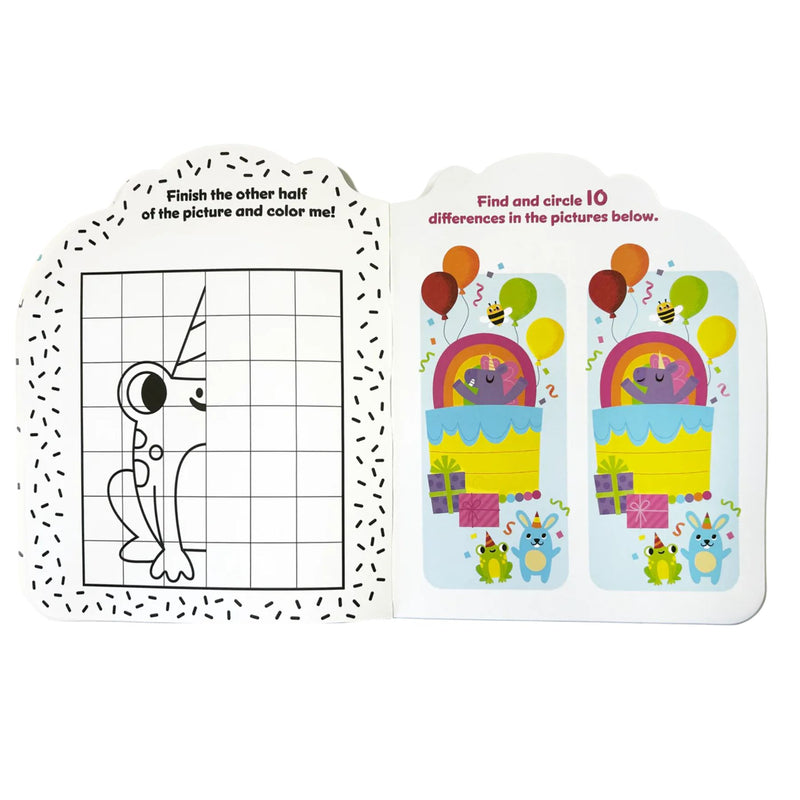 Playful Pages Activity Book + Stickers