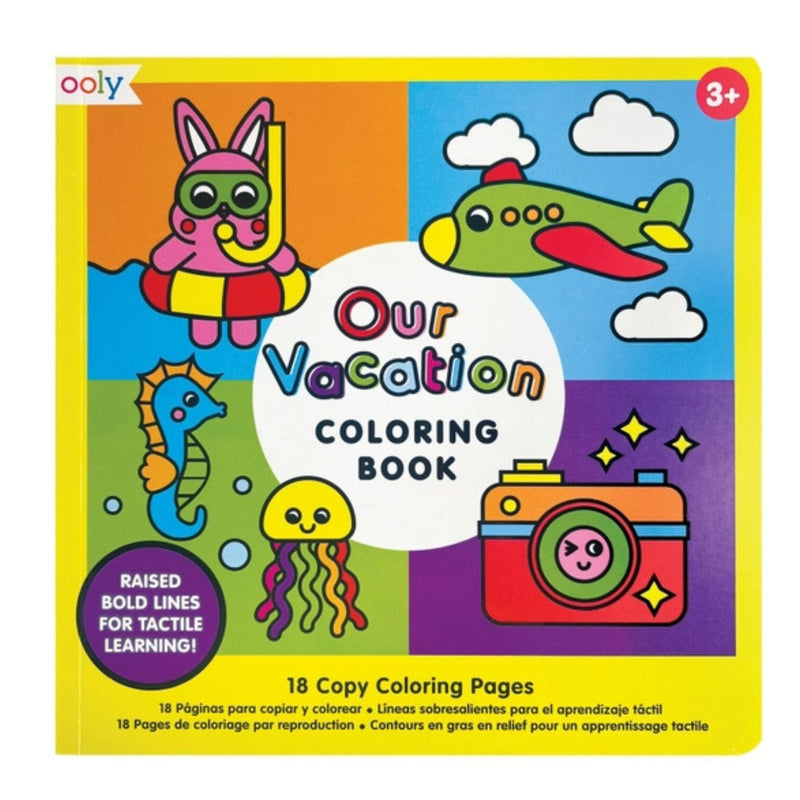 Raised Colouring Book