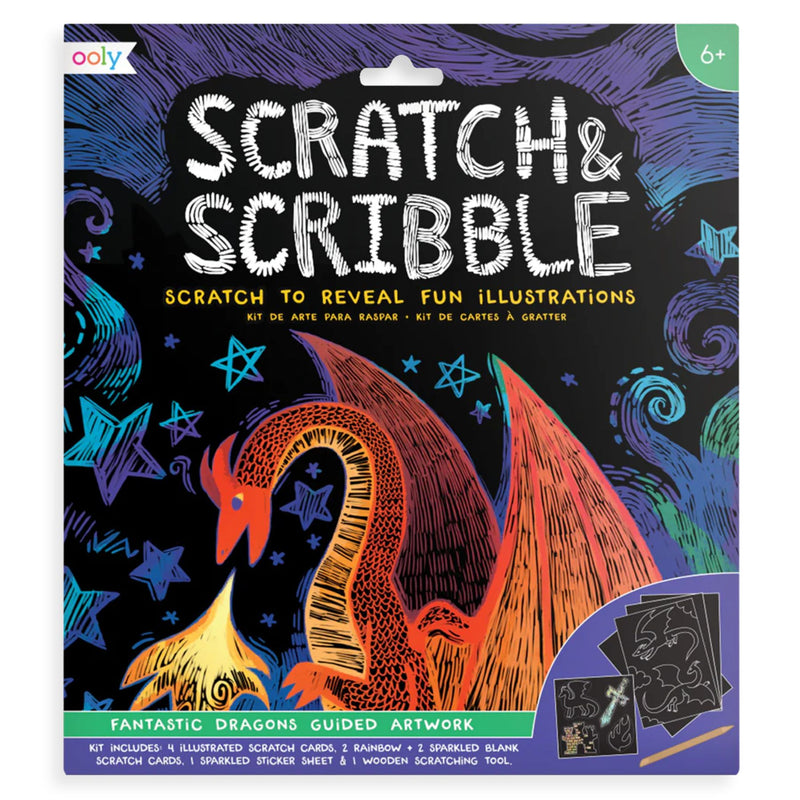 Scratch + Scribble Art Kit