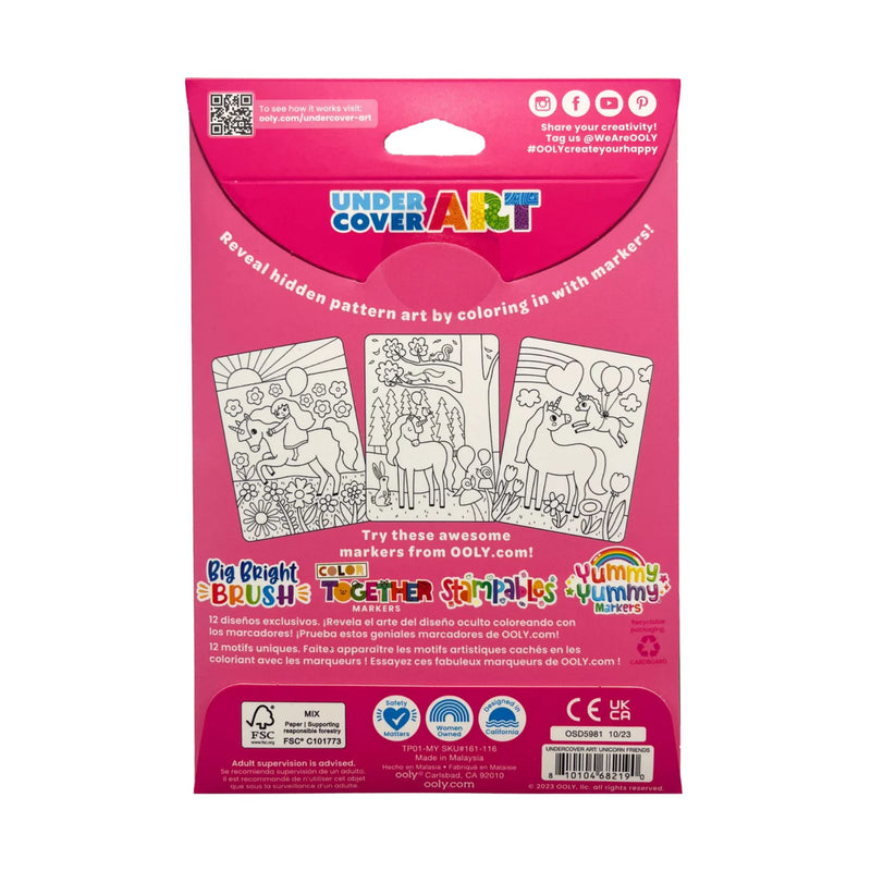 Undercover Art - Hidden Pattern Colouring Activity