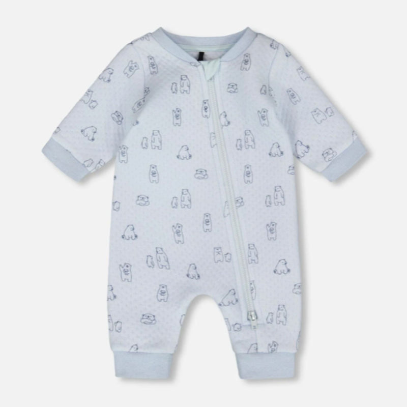 Organic Cotton Quilted Romper