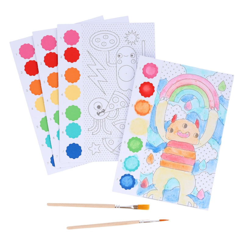 Paint By Numbers - Monsters