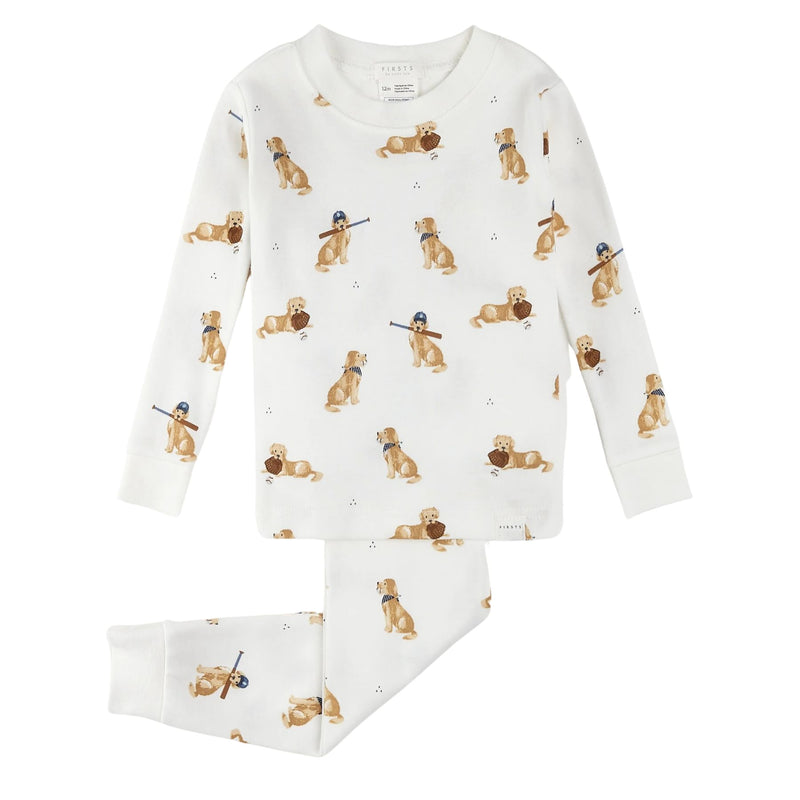 Golden Retriever Print PJ Set
