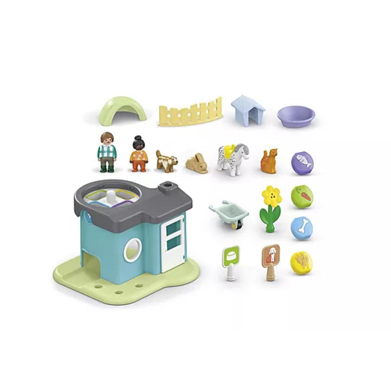 Animal Home with Treat Dispenser