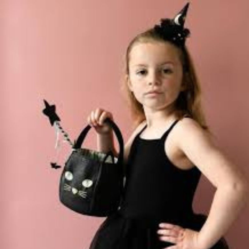 Black Cat Bucket Bag