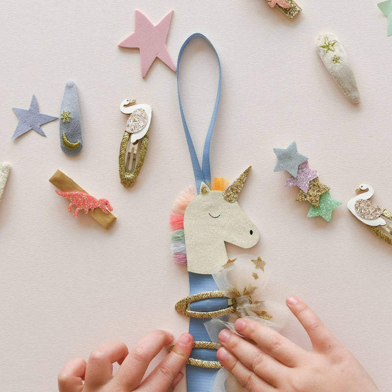 Rainbow Unicorn Clip Hanger