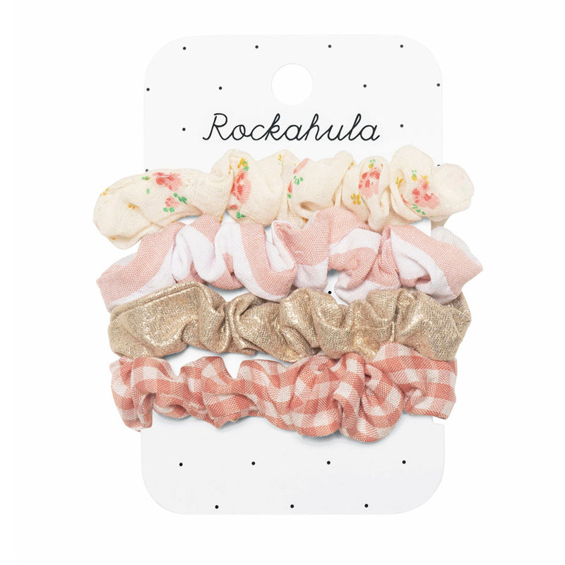 Tiny Blossom Scrunchie Set