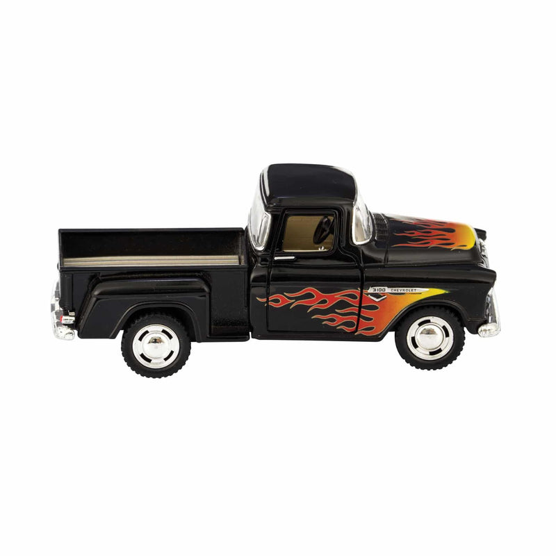 Diecast 55' Chevy Pickup Flames