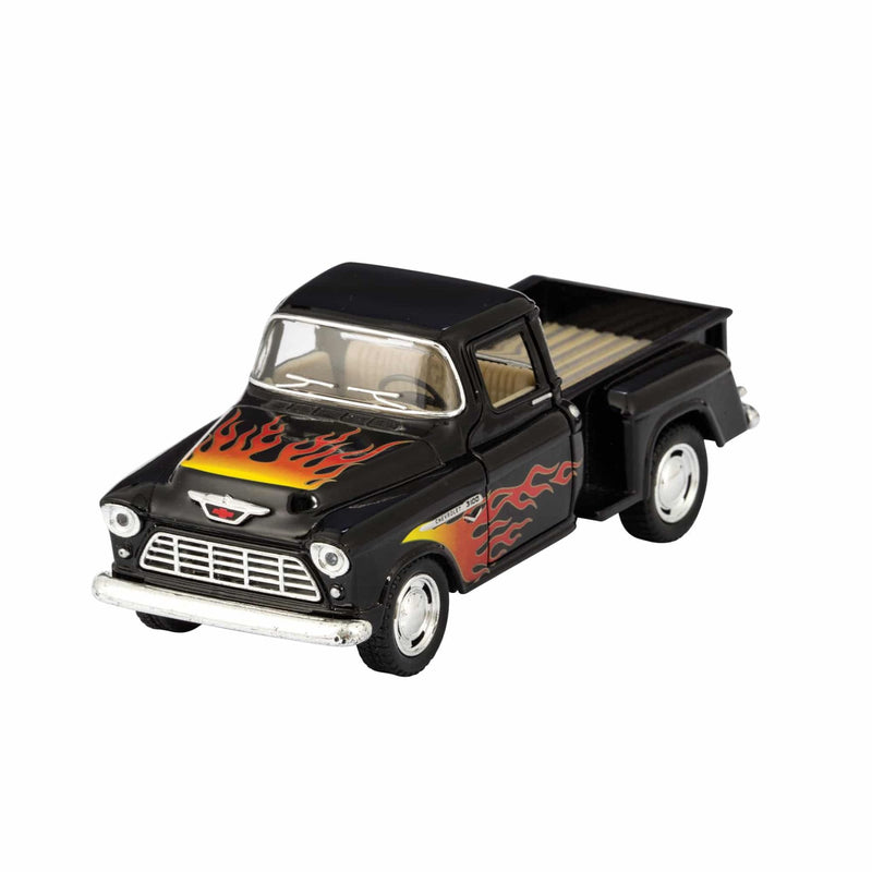Diecast 55' Chevy Pickup Flames