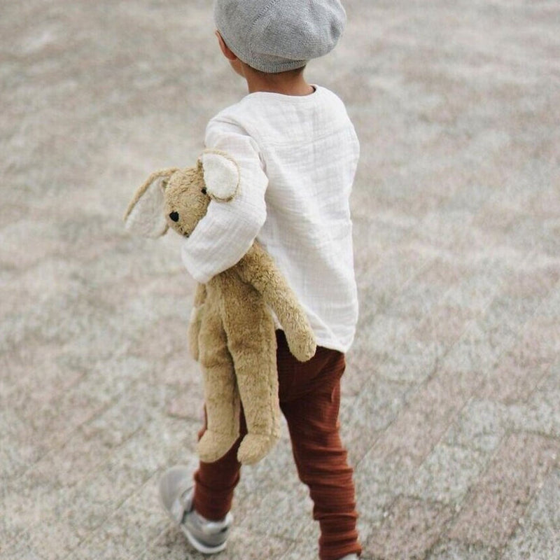 Organic Floppy Animals, Large Rabbit Beige