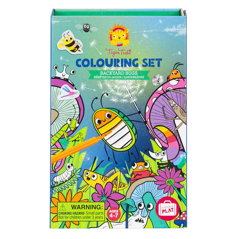 Colouring Set, Backyard Bugs