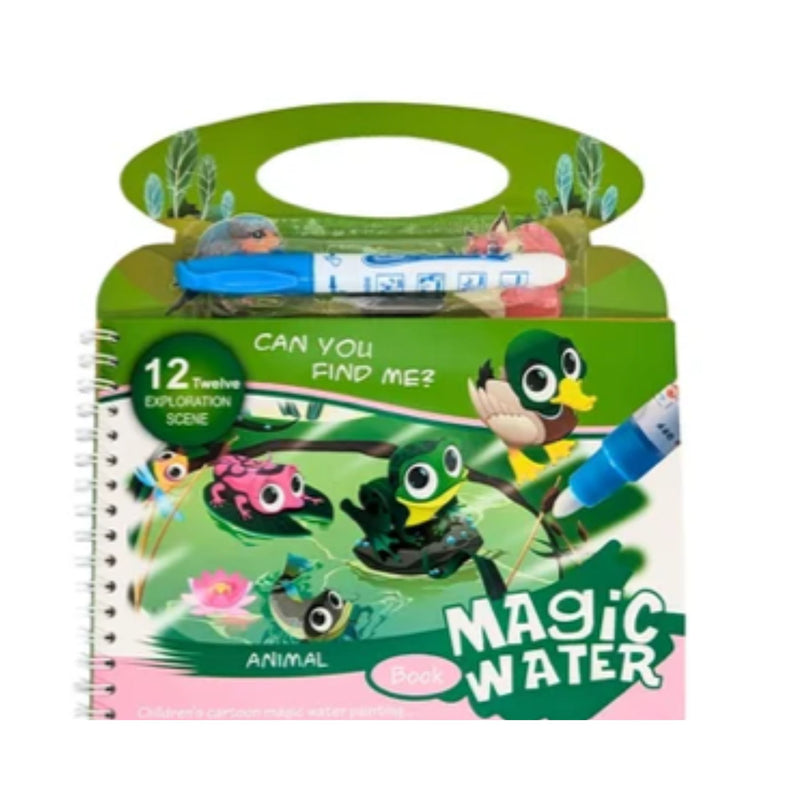 Magic Water Colouring Book