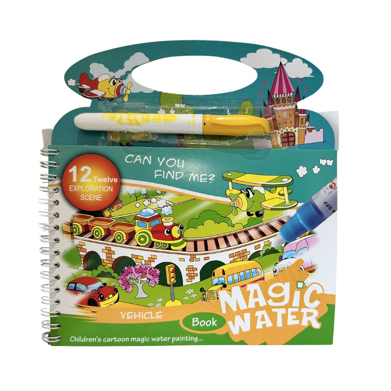 Magic Water Colouring Book
