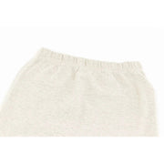 Nest Designs Organic Cotton Long Sleeve Kimono + Harem Pant Set - Light Grey-Simply Green Baby