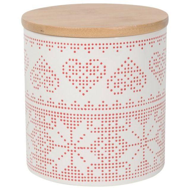 Danica Fireside Stoneware Canister - Large-Simply Green Baby