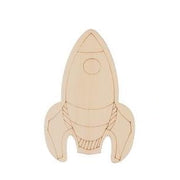 DIY Art Project Wooden Cutouts - Outer Space-Simply Green Baby