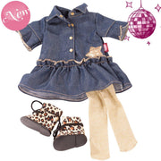 Gotz Doll Clothes XL - Combo Golden Coolness-Simply Green Baby