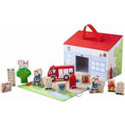 Haba Large Play Set - Fire Brigade-Simply Green Baby