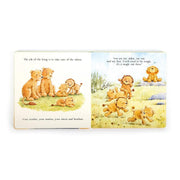 Jellycat The Very Brave Lion Book-Simply Green Baby