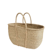 Olli Ella Caro Seagrass Market Bag-Simply Green Baby