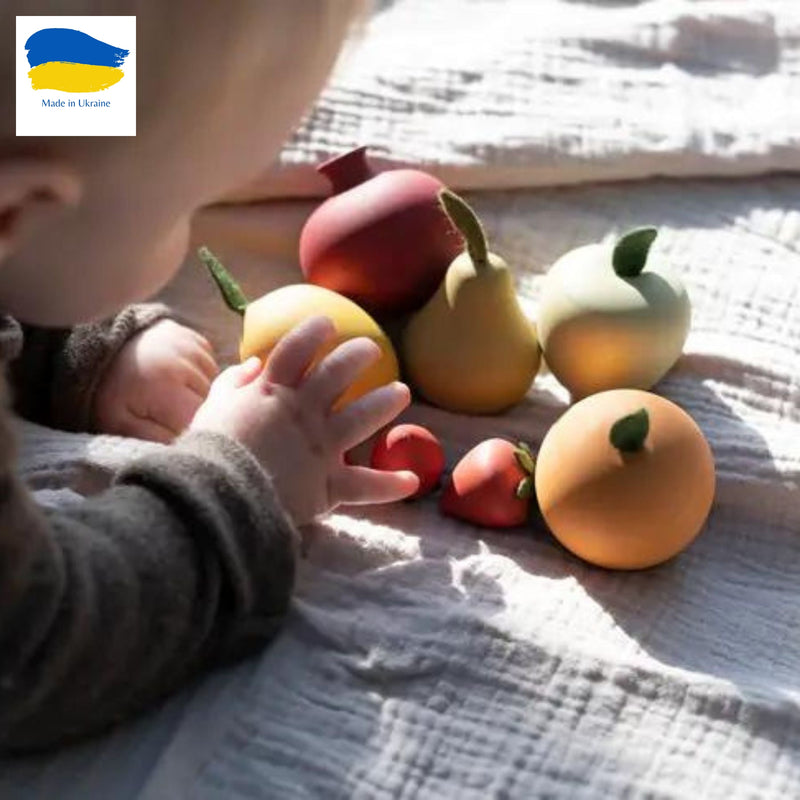 Wooden Fruit Play Set, Big